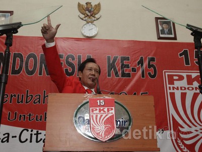 Sutiyoso Optimis Menangkan Pemilu 2014