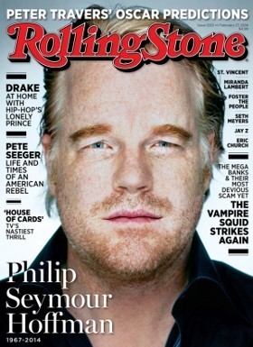 Rolling Stone Pasang Cover Philip Seymour Hoffman, Drake Ngamuk