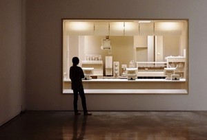 Seniman Ini Ciptakan Diorama Dapur Restoran Cepat Saji dari Kayu