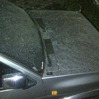 Abu Muntahan Gunung Kelud Terbang Hingga Surabaya