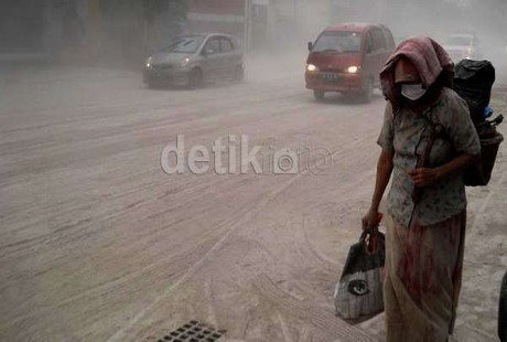 Beginilah Dampak Debu Vulkanik pada Saluran Pernapasan