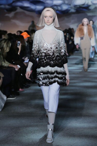 Marc Jacobs, Fall/Winter 2014. New York Fashion Week 2014. [Photo by Neilson Barnard/Getty Images for Mercedes-Benz Fashion Week]