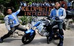 66 Peserta Unity Touring Tiba di Nol Kilometer