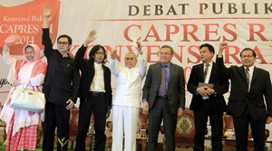 7 Capres Konvensi Rakyat Berdebat Soal Ekonomi di Makassar