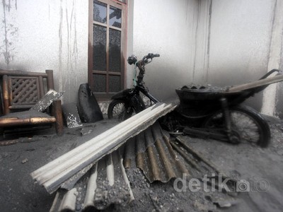 Suasana Desa Pandansari Sore ini