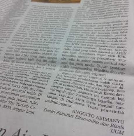 Isu Penjiplakan, Ini Perbandingan Tulisan Hotbonar-Munawar dan Anggito