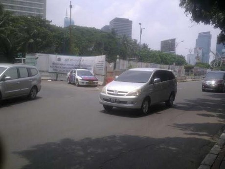 Tak Ada Pembangunan di Lokasi Ground Breaking Monorel di Kuningan