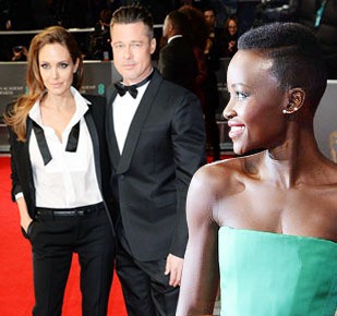 Foto: Angelina Jolie Hingga Lupita Nyongo Tampil Memukau di BAFTA Awards 2014