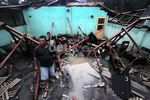 Bangunan Sekolah Rusak Terkena Abu Vulkanik