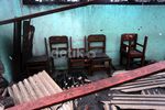 Bangunan Sekolah Rusak Terkena Abu Vulkanik