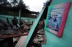 Bangunan Sekolah Rusak Terkena Abu Vulkanik