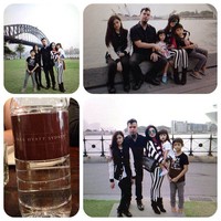 Ahmad Dhani dan Mulan Jameela asyik liburan di Sydney, Australia. (Instagram)