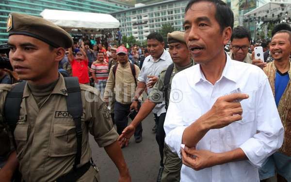 Tinjau Waduk Marunda, Jokowi Minta Pembebasan Lahan Dipercepat