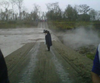 Lahar Dingin Kelud Meluncur ke Puncu