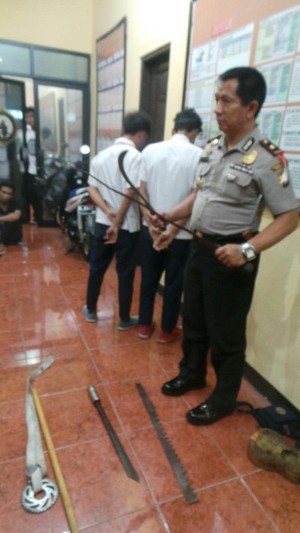 Pulang Ujian, 7 Siswa SMP ini Malah Tawuran