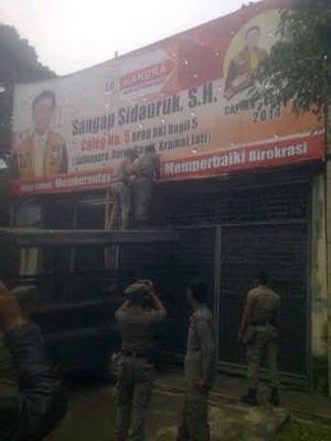 Balihonya Dicopot Panwaslu, Caleg Hanura Ini Marah-marah