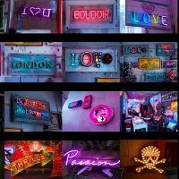 Seniman Ini Kecanduan Neon Selama 40 Tahun