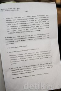 Di surat itu juga tertulis hak asuh anak jatuh pada Ayu Ting Ting. Gus Mun/detikHOT.