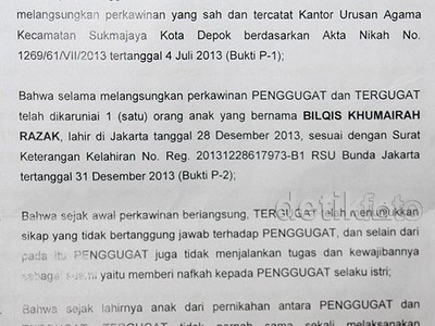 Nama Bayi Ayu Ting Ting dan Enji Terungkap