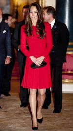 Lady in Red, Kate Middleton