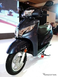 Honda Motorcycle and Scooter India (HMSI) memperkenalkan motor ini di New Delhi Auto Show beberapa waktu lalu. (Response).