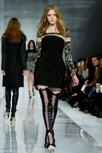 Antonio Berardi. Fall/Winter 2014. London Fashion Week 2014. [Photo by Ben A. Pruchnie/Getty Images]