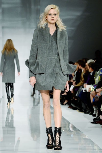 Antonio Berardi. Fall/Winter 2014. London Fashion Week 2014. [Photo by Ben A. Pruchnie/Getty Images]