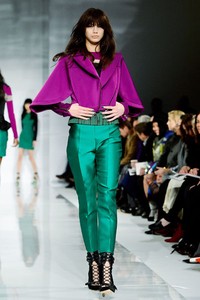 Antonio Berardi. Fall/Winter 2014. London Fashion Week 2014. [Photo by Ben A. Pruchnie/Getty Images]