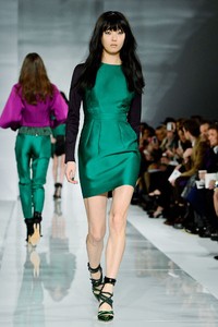 Antonio Berardi. Fall/Winter 2014. London Fashion Week 2014. [Photo by Ben A. Pruchnie/Getty Images]