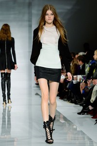 Antonio Berardi. Fall/Winter 2014. London Fashion Week 2014. [Photo by Ben A. Pruchnie/Getty Images]