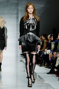 Antonio Berardi. Fall/Winter 2014. London Fashion Week 2014. [Photo by Ben A. Pruchnie/Getty Images]