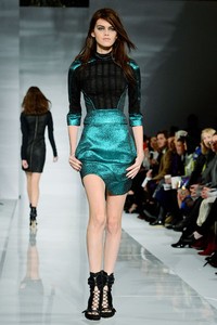 Antonio Berardi. Fall/Winter 2014. London Fashion Week 2014. [Photo by Ben A. Pruchnie/Getty Images]