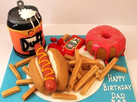 Kreasi Unik Kue Tart, Bergaya Menu Sarapan