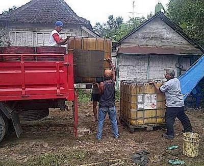 Lokasi Pengoplosan Solar Digerebek Tim Gabungan Pertamina dan Polisi