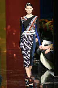 Peter Pilotto, Fall/Winter 2014. London Fashion Week 2014. [Photo by Miles Willis/Getty Images]