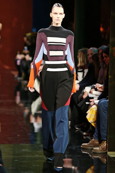 Peter Pilotto, Fall/Winter 2014. London Fashion Week 2014. [Photo by Miles Willis/Getty Images]