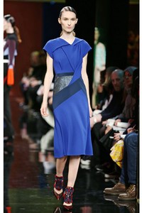 Peter Pilotto, Fall/Winter 2014. London Fashion Week 2014. [Photo by Miles Willis/Getty Images]