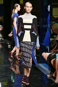 Peter Pilotto, Fall/Winter 2014. London Fashion Week 2014. [Photo by Miles Willis/Getty Images]