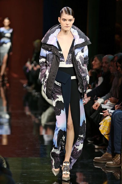 Peter Pilotto, Fall/Winter 2014. London Fashion Week 2014. [Photo by Miles Willis/Getty Images]