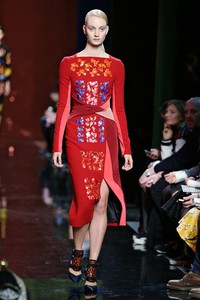 Peter Pilotto, Fall/Winter 2014. London Fashion Week 2014. [Photo by Miles Willis/Getty Images]