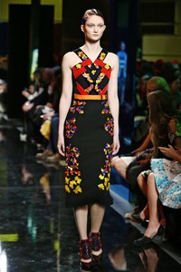 Peter Pilotto, Fall/Winter 2014. London Fashion Week 2014. [Photo by Miles Willis/Getty Images]