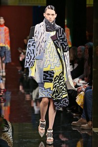 Peter Pilotto, Fall/Winter 2014. London Fashion Week 2014. [Photo by Miles Willis/Getty Images]