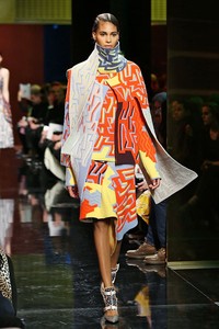 Peter Pilotto, Fall/Winter 2014. London Fashion Week 2014. [Photo by Miles Willis/Getty Images]