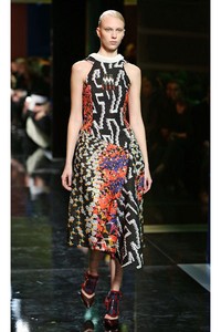 Peter Pilotto, Fall/Winter 2014. London Fashion Week 2014. [Photo by Miles Willis/Getty Images]