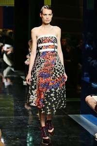 Peter Pilotto, Fall/Winter 2014. London Fashion Week 2014. [Photo by Miles Willis/Getty Images]