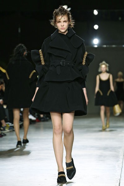 Simone Rocha, Fall/Winter 2014. London Fashion Week 2014. [Photo by Miles Willis/Getty Images]