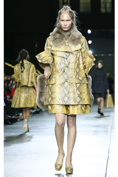 Simone Rocha, Fall/Winter 2014. London Fashion Week 2014. [Photo by Miles Willis/Getty Images]