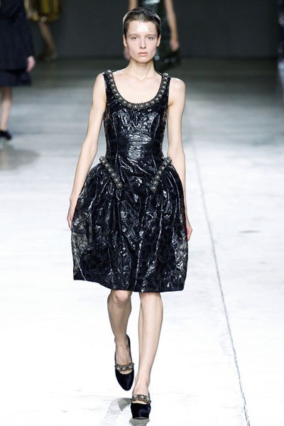 Simone Rocha, Fall/Winter 2014. London Fashion Week 2014. [Photo by Miles Willis/Getty Images]