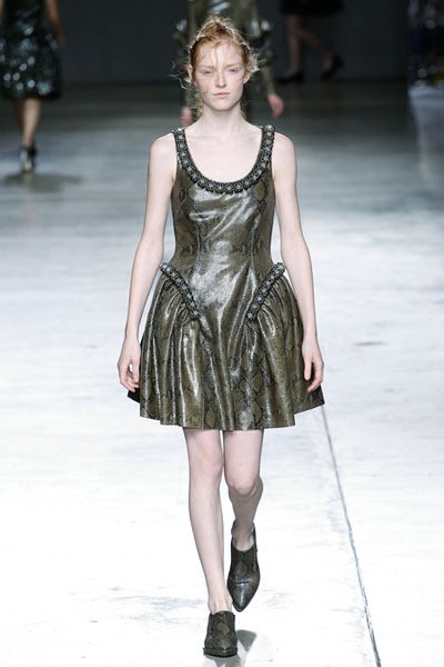 Simone Rocha, Fall/Winter 2014. London Fashion Week 2014. [Photo by Miles Willis/Getty Images]