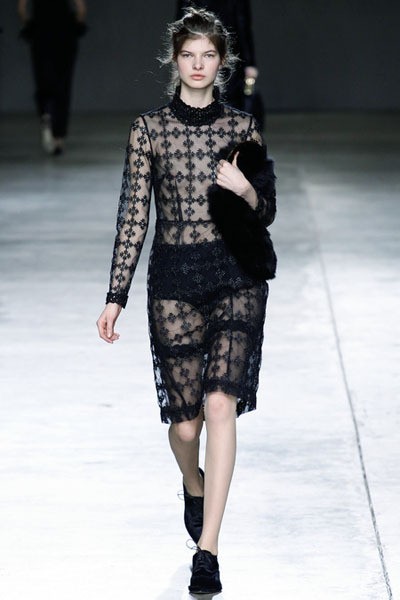 Simone Rocha, Fall/Winter 2014. London Fashion Week 2014. [Photo by Miles Willis/Getty Images]